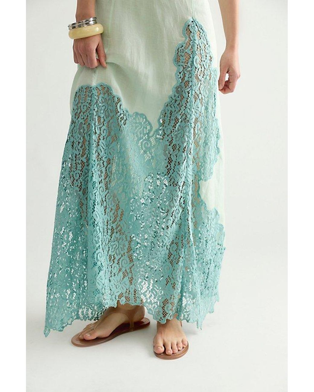 Hansen & Gretel Green Juno Maxi Dress