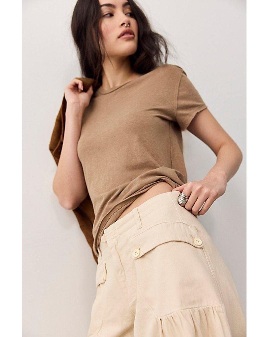Free People White We The Free Lotus Jeans