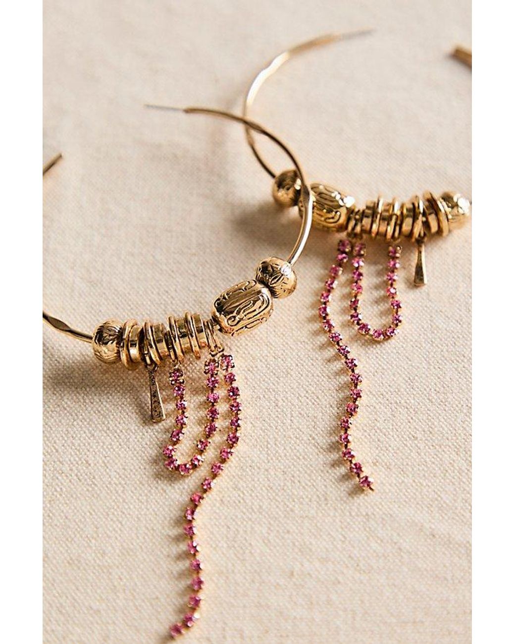 Free People Natural Flume Hoops