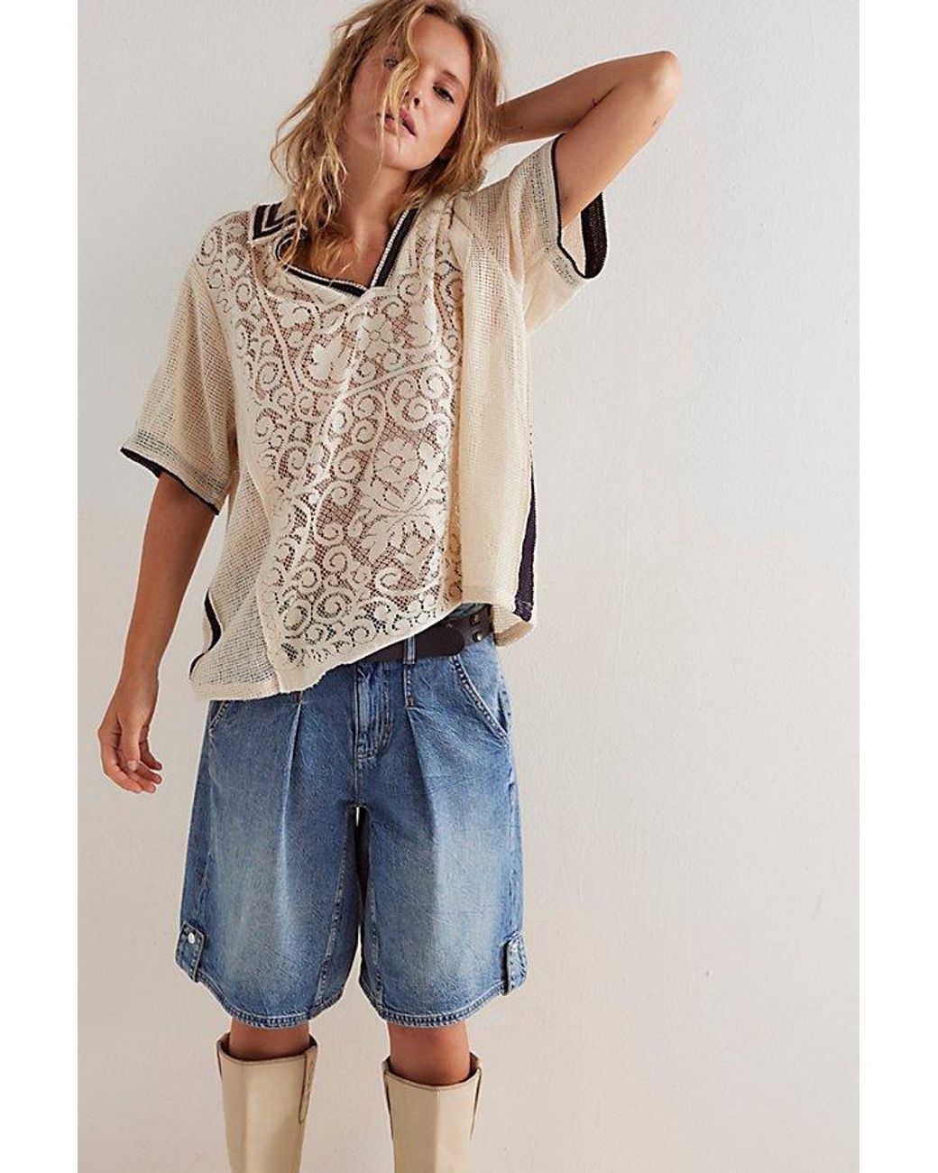 Free People ★ We The Free Laced-Up Tee We The Free Laced-Up Tee | Free People