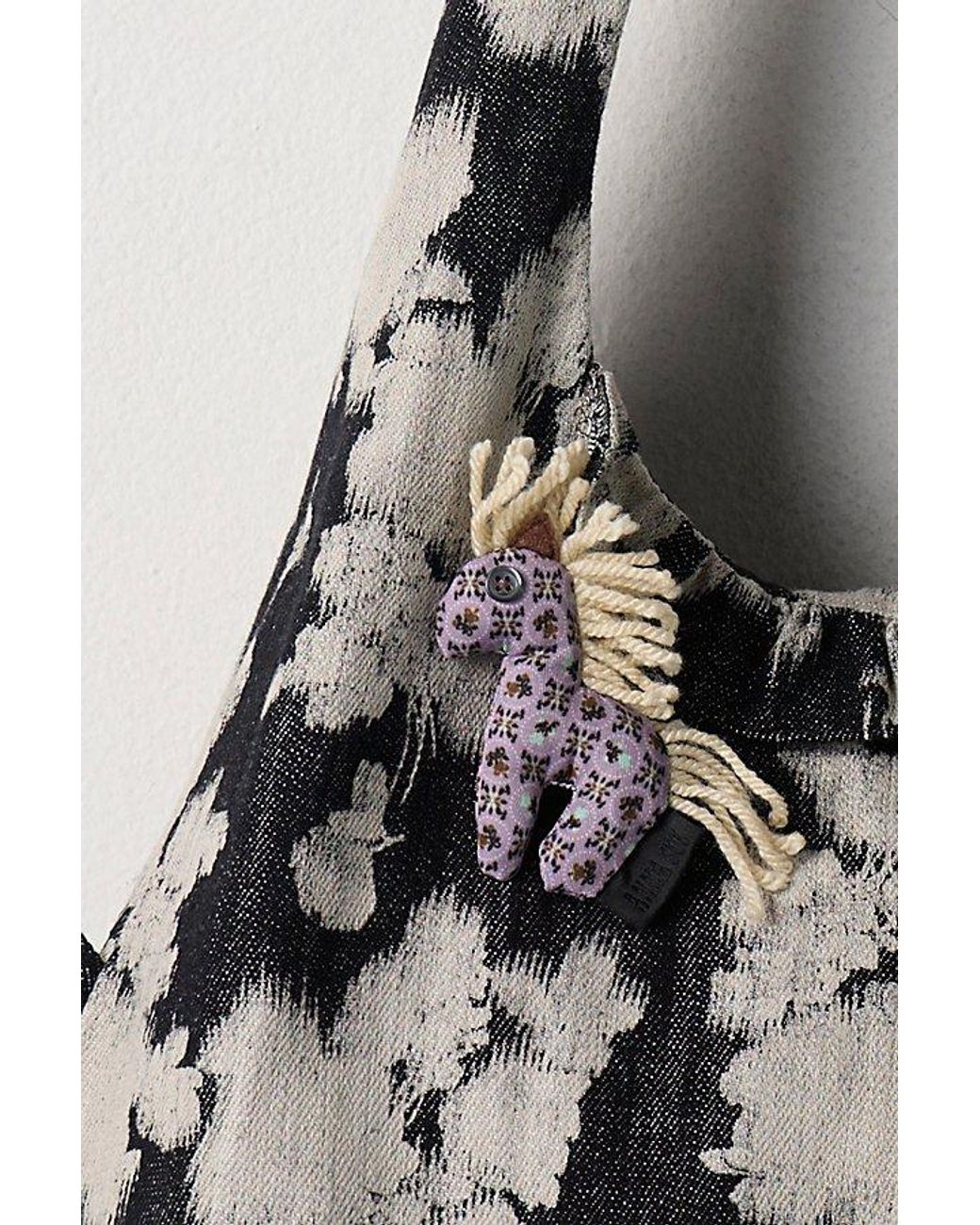 Anna Sui Purple Pony Bag Charm