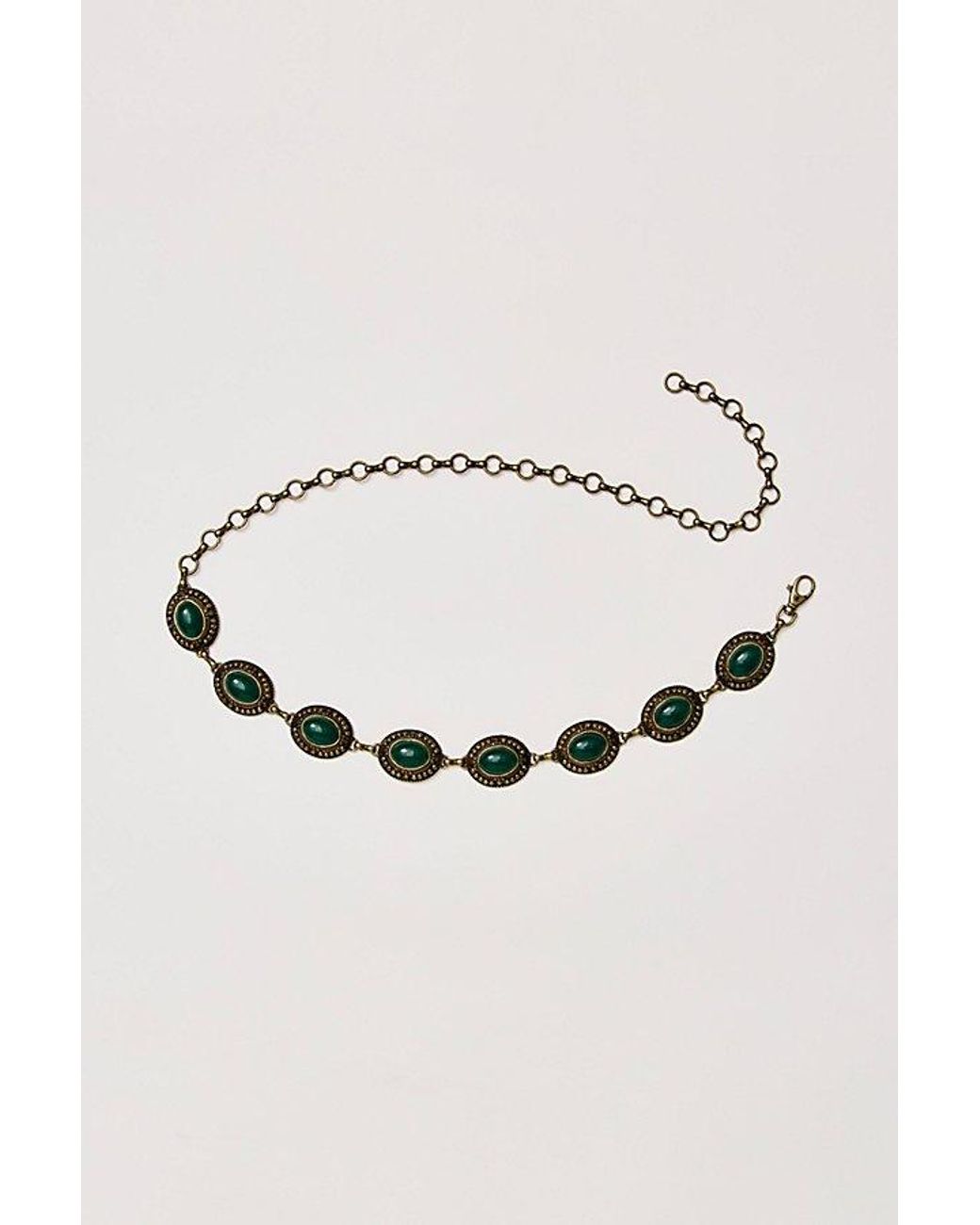Streets Ahead Multicolor Aquarius Chain Belt By