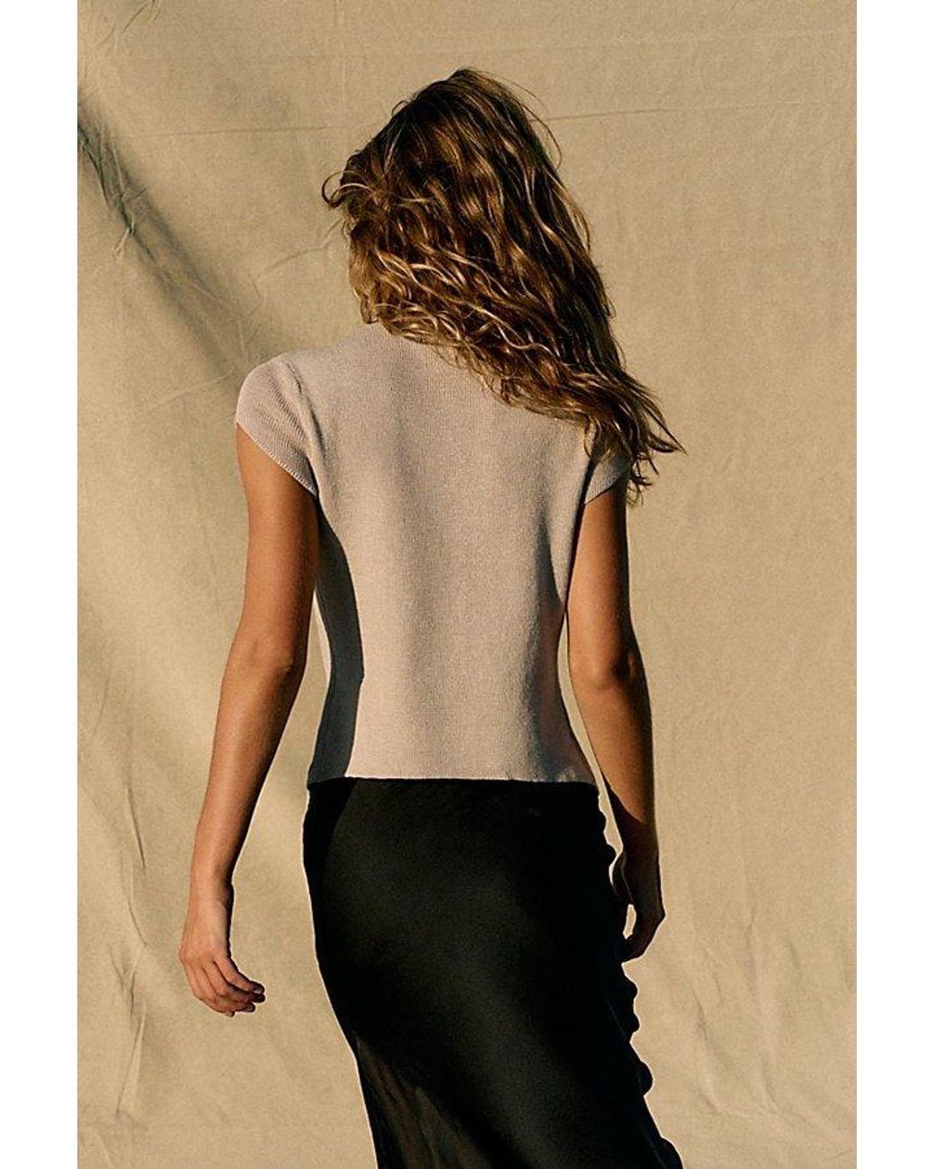 free-est Natural Hazel Sweater Top