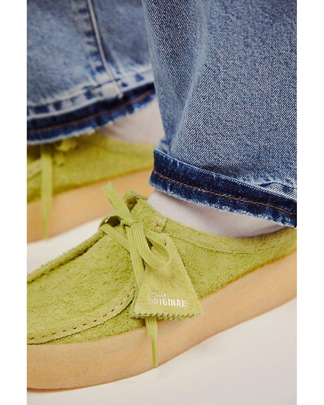 Clarks Wallabee Cup Lo Slip-Ons | Lyst