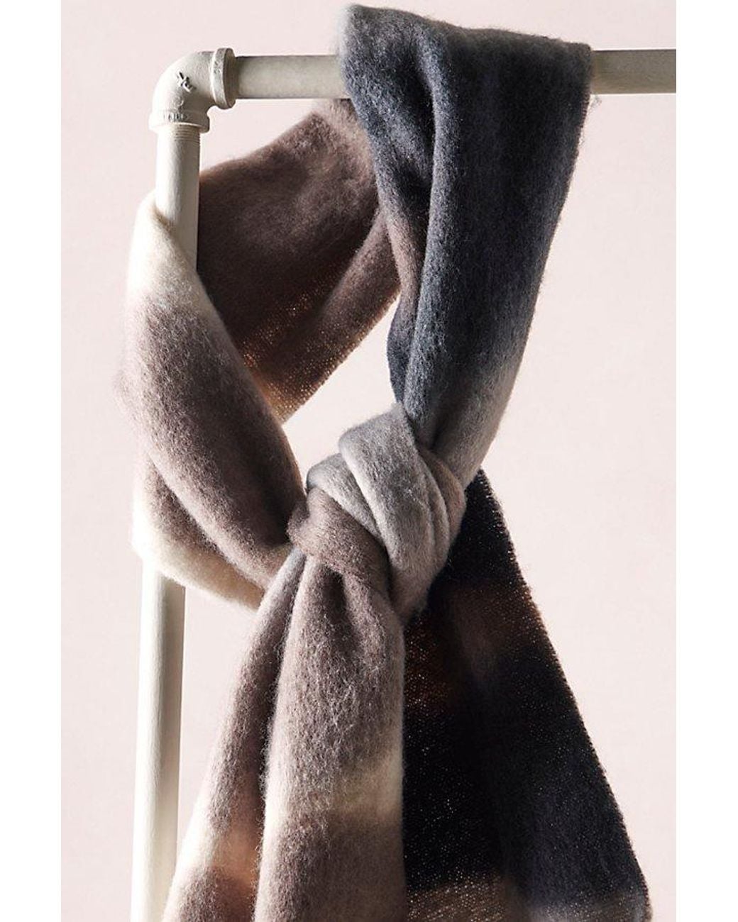 Free People Red Winter Days Blanket Scarf