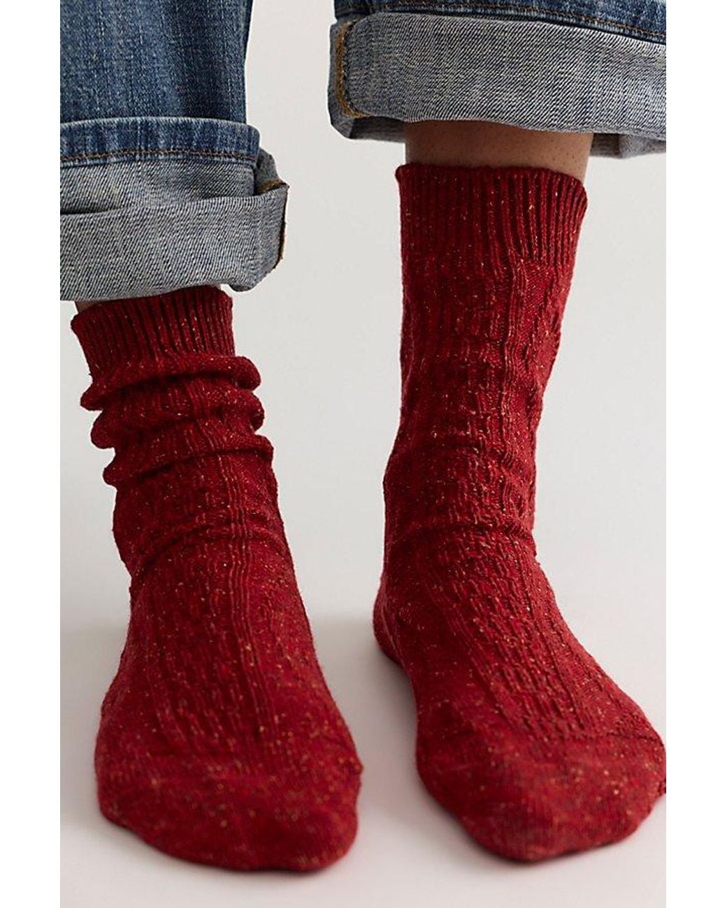 Thunders Love Blue Wool Collection Socks