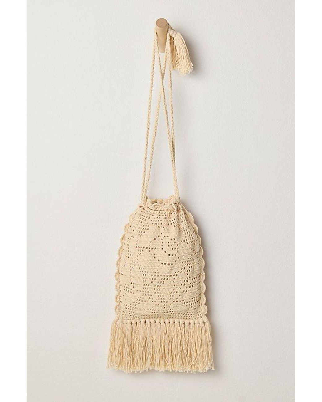 Anna Sui Natural Rose Crochet Bag