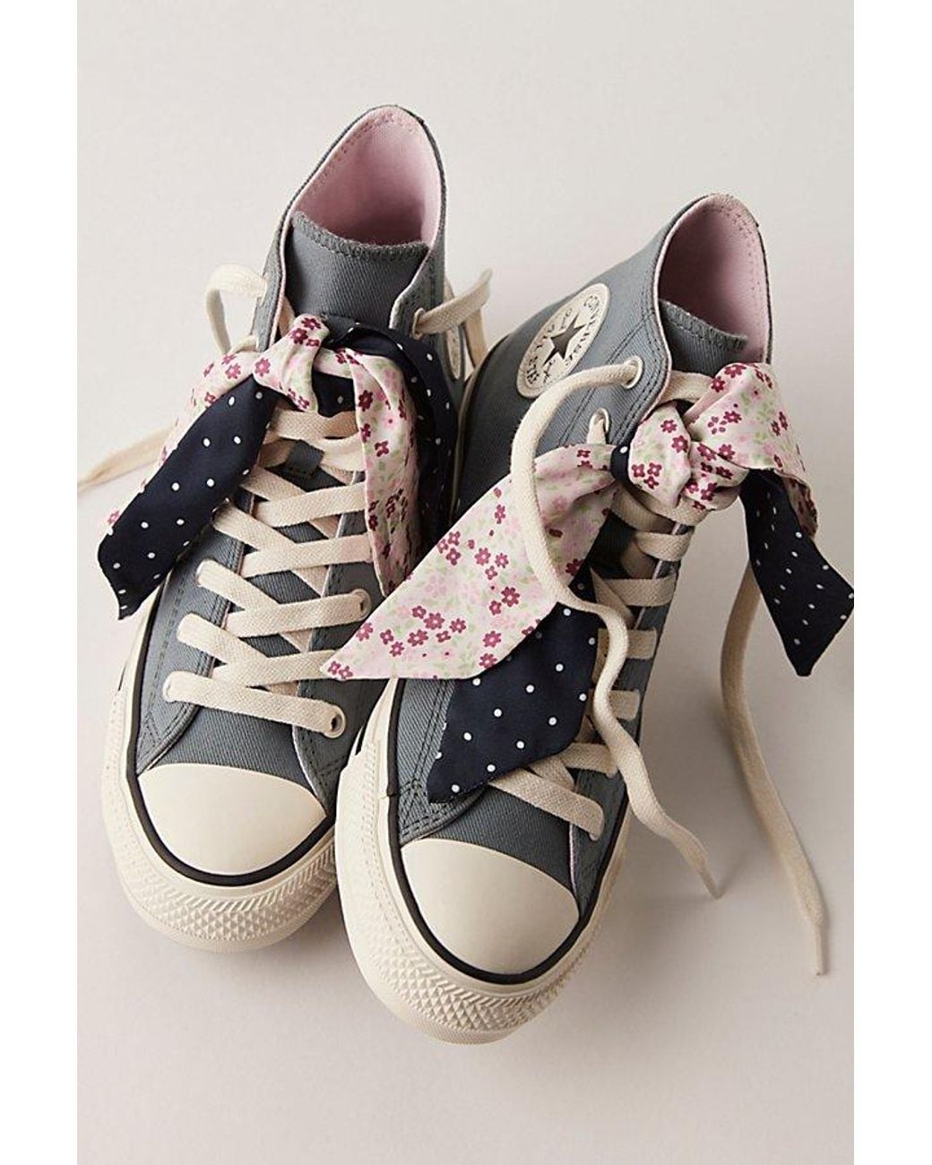 Converse Chuck Taylor All Star Ribbon High-Top Sneakers | Lyst