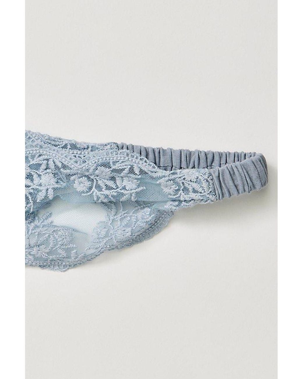 Free People Blue Solana Lace Headband