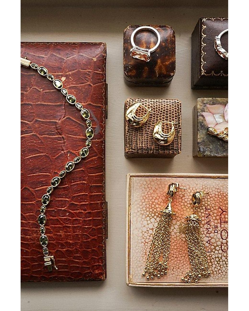 Daisy London Metallic X Free People Ada Tassel Earrings