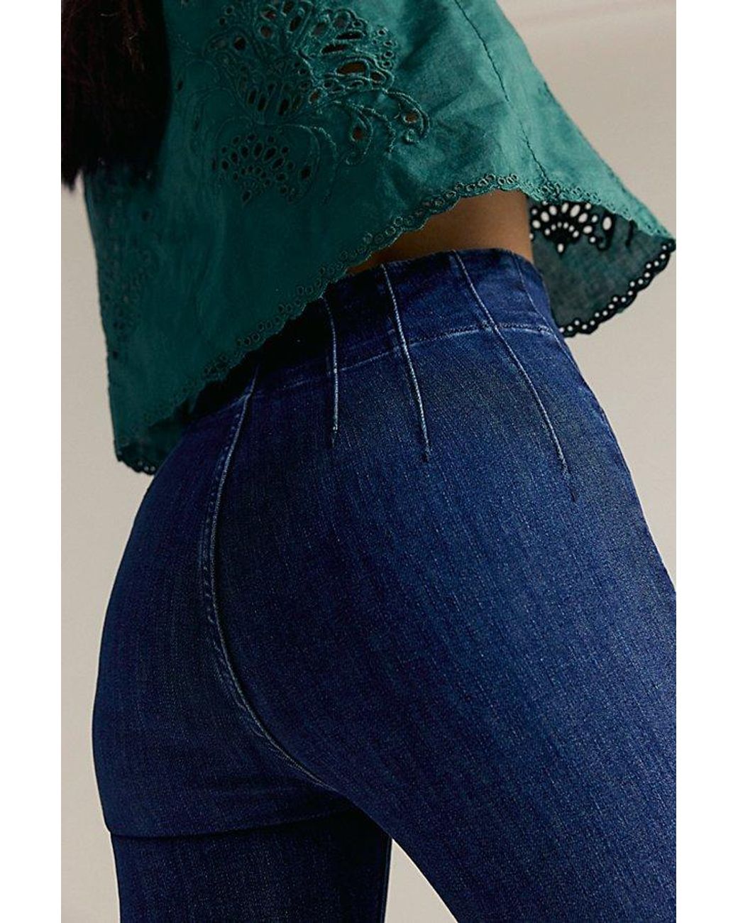 Free People Blue Jeans Évasés Jayde
