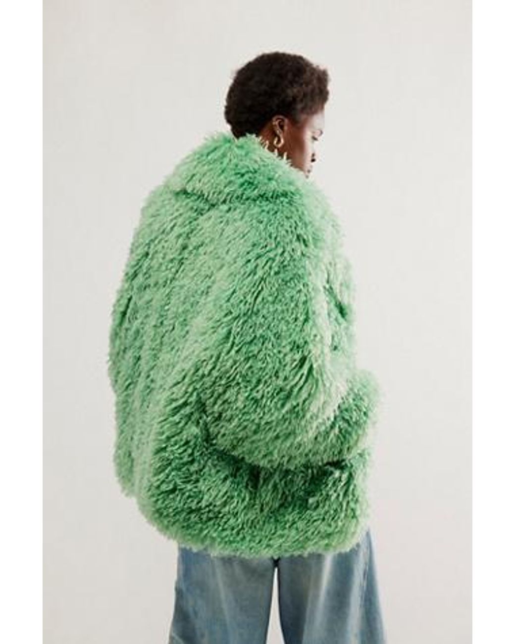 Free people hot sale fluffy jacket