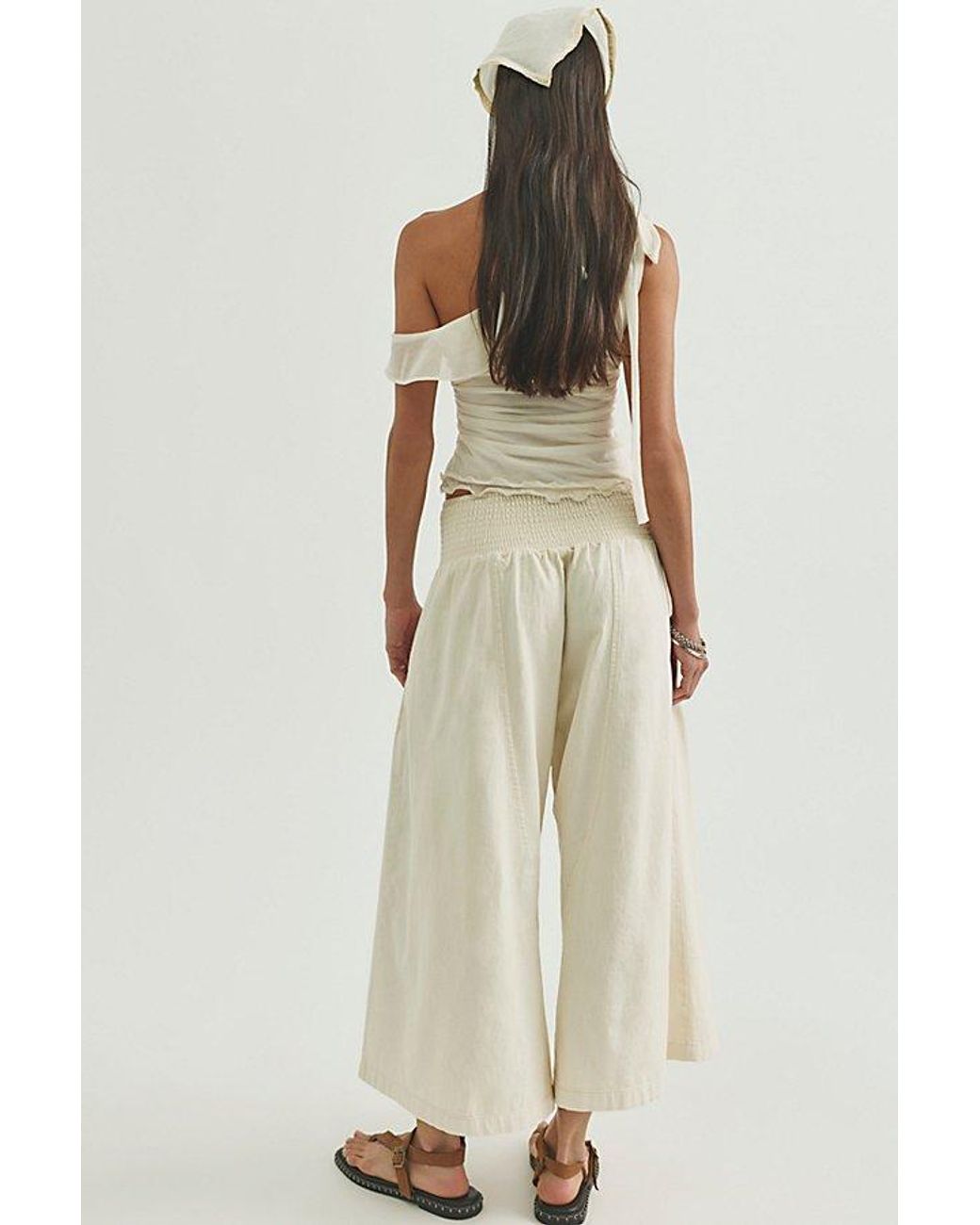 Free People Natural We The Free Valencia Harem Jean