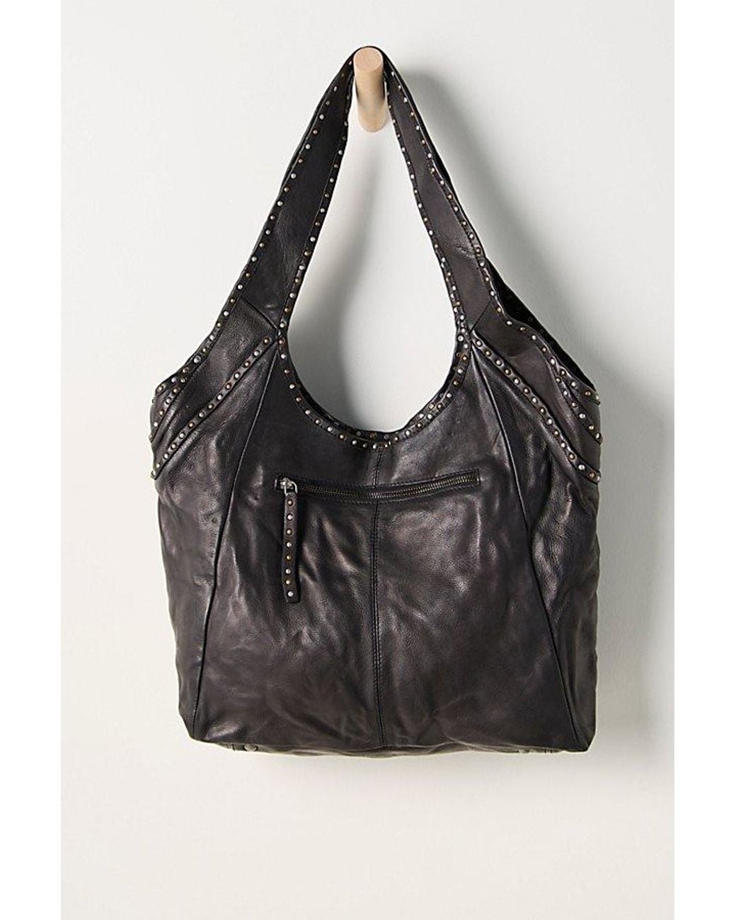 Free People Blue Sawyer Stud Tote