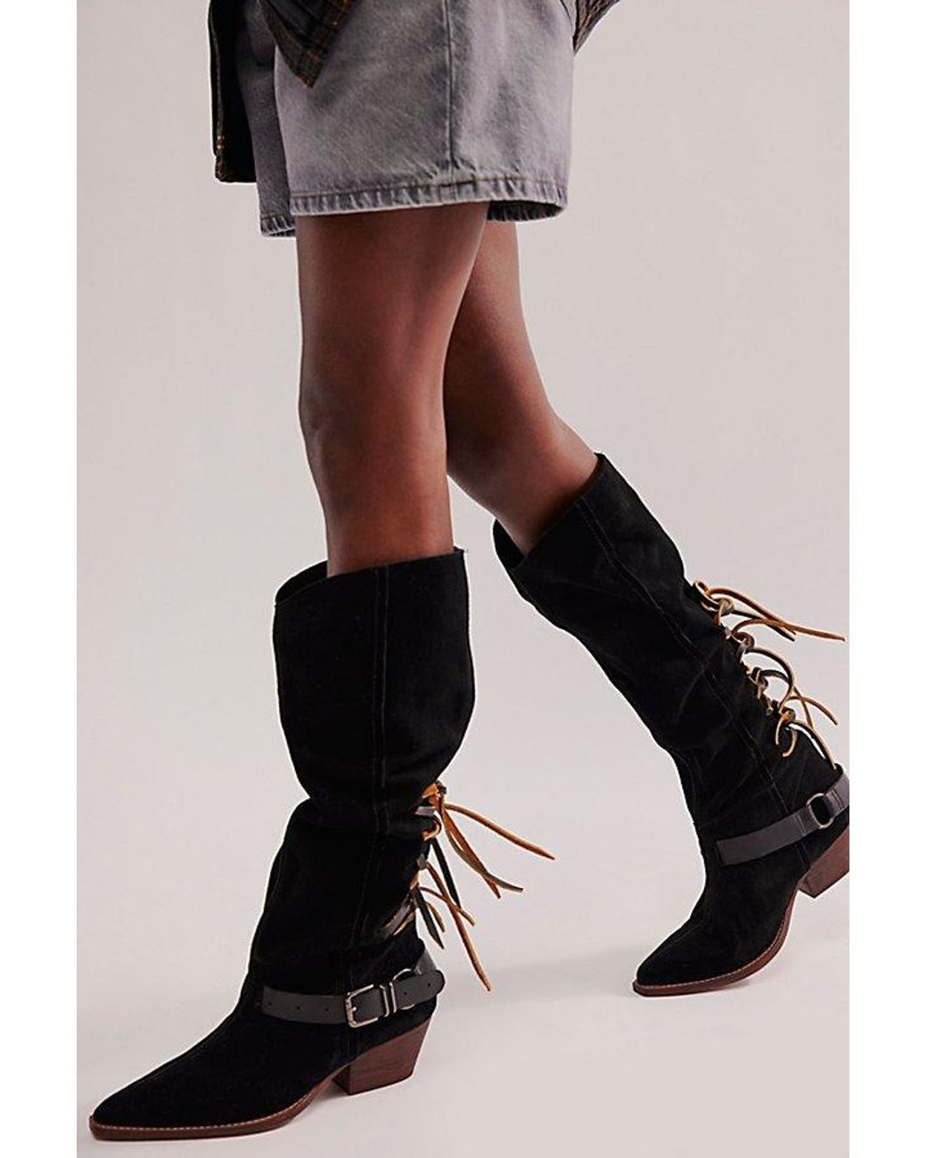 Free people suede boots deals