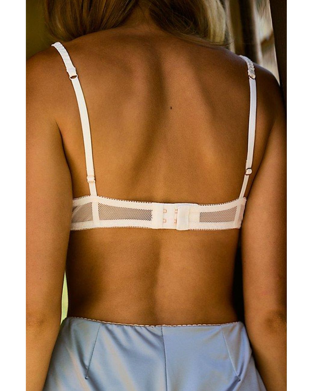 Intimately By Free People Brown Lacebound Rocker Underwire Bra By