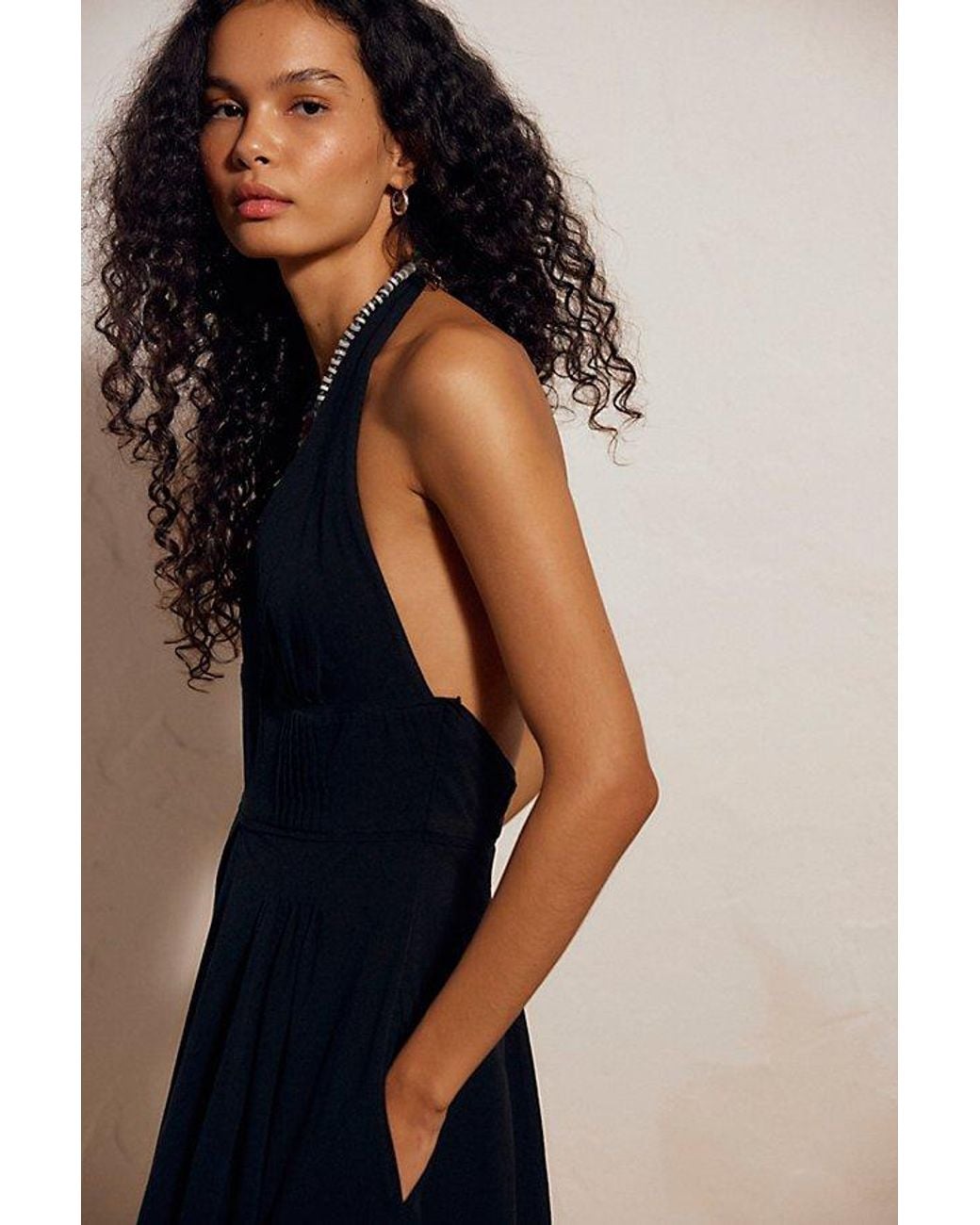 free-est Blue Rowe Midi Dress By