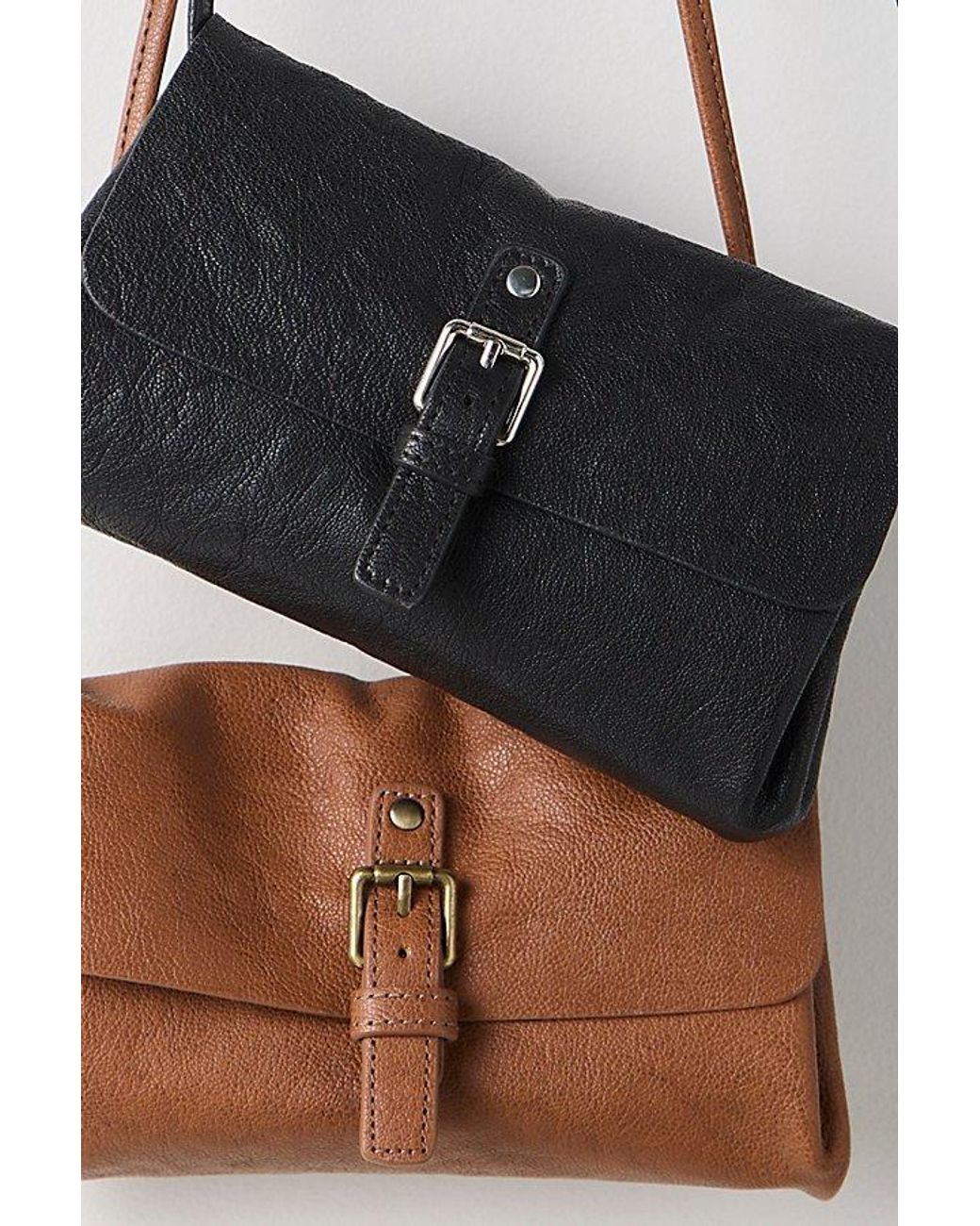 Free People Black Everyday Crossbody Wallet