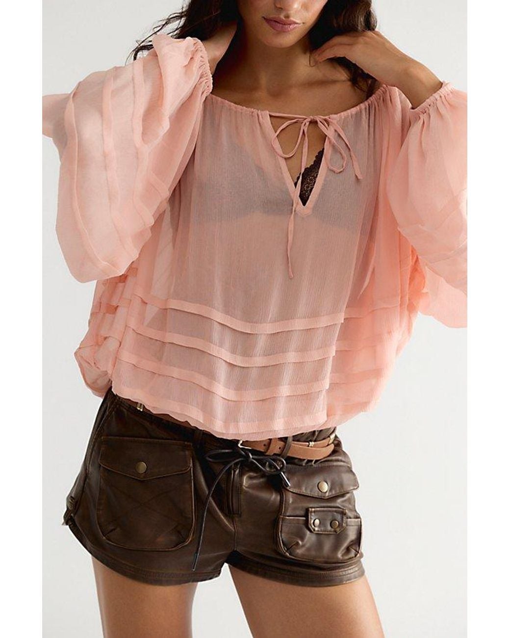 Free People Multicolor Eloise Blouse