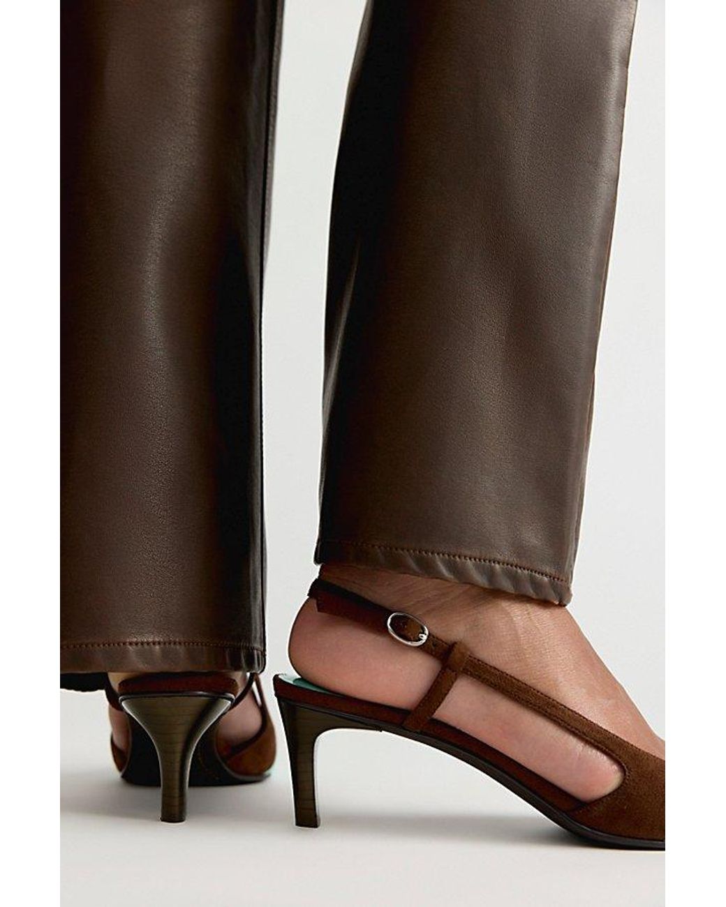 Jeffrey Campbell Brown Seeing Double Heels By