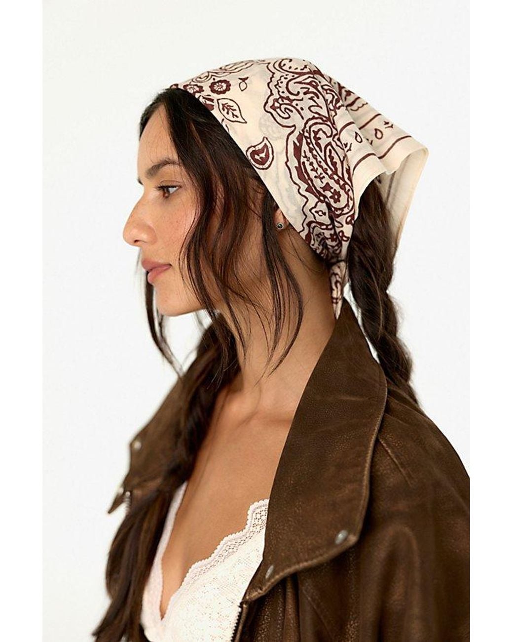 Free People Blue Century Cotton Bandana