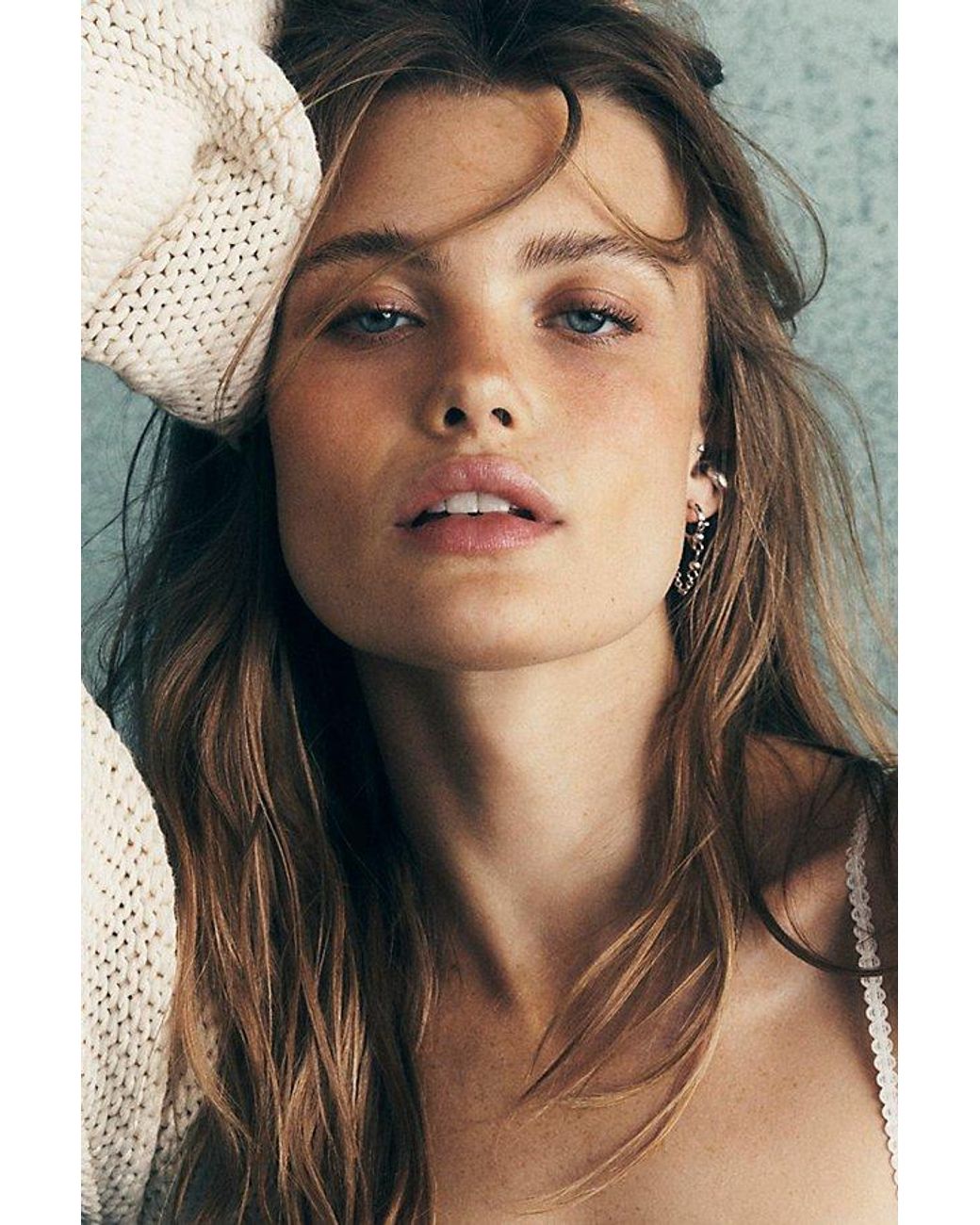 Free People Blue Driftwood Earring Set