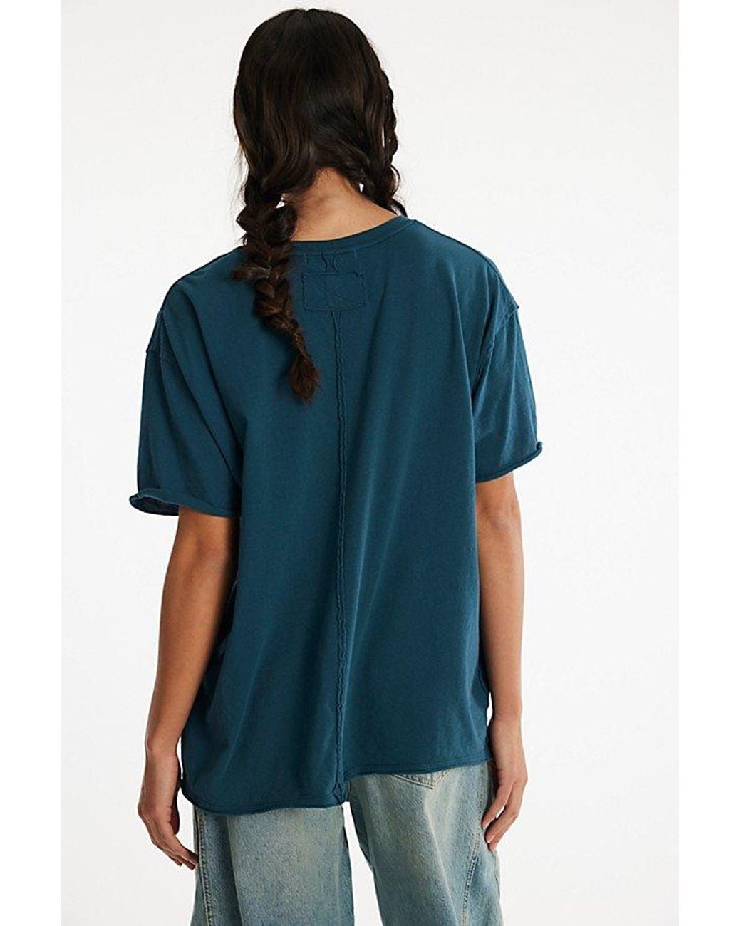 Free People Blue We The Free Nina Tee