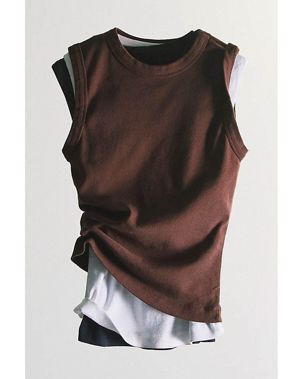 Free People Blue Atlas Tank Top