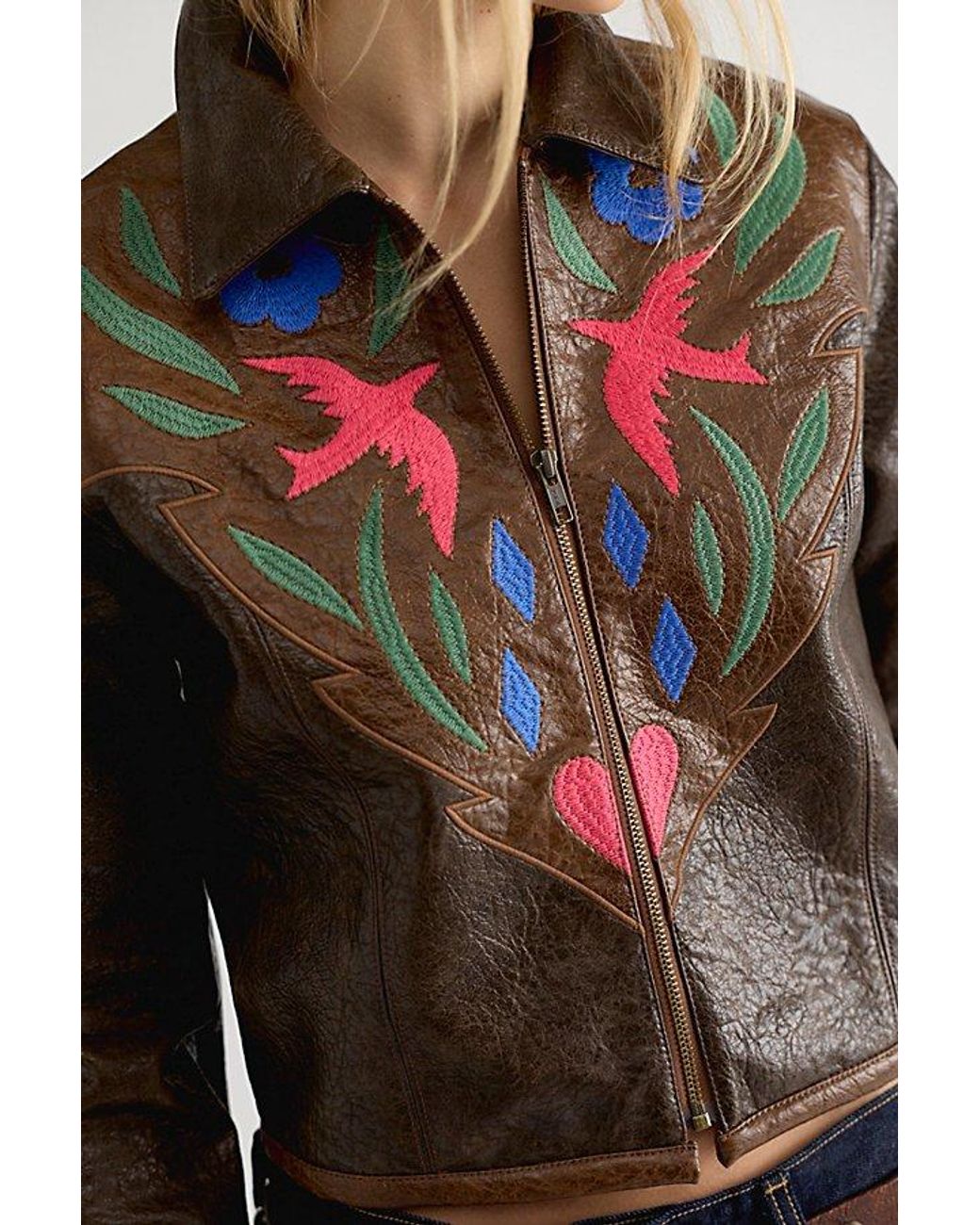 Mother Black The Open Book Zip Jacket