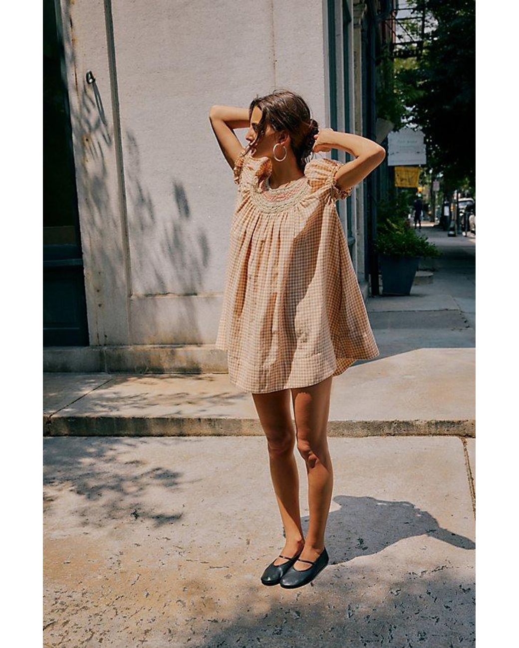 free people poet mini dress Poet Mini Dress