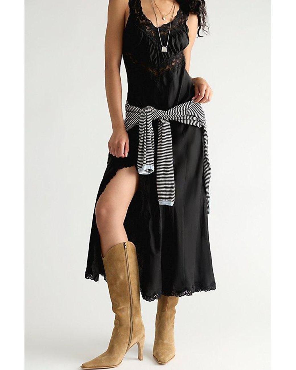 Jeffrey Campbell Black Sweet Talker Tall Boots