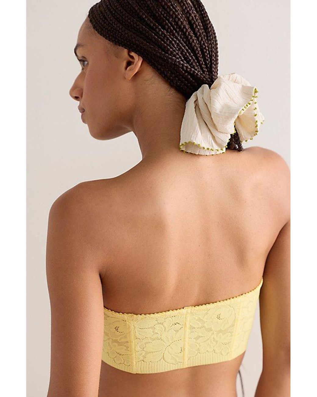 Intimately By Free People Green Smooth Talking Lace Bandeau By