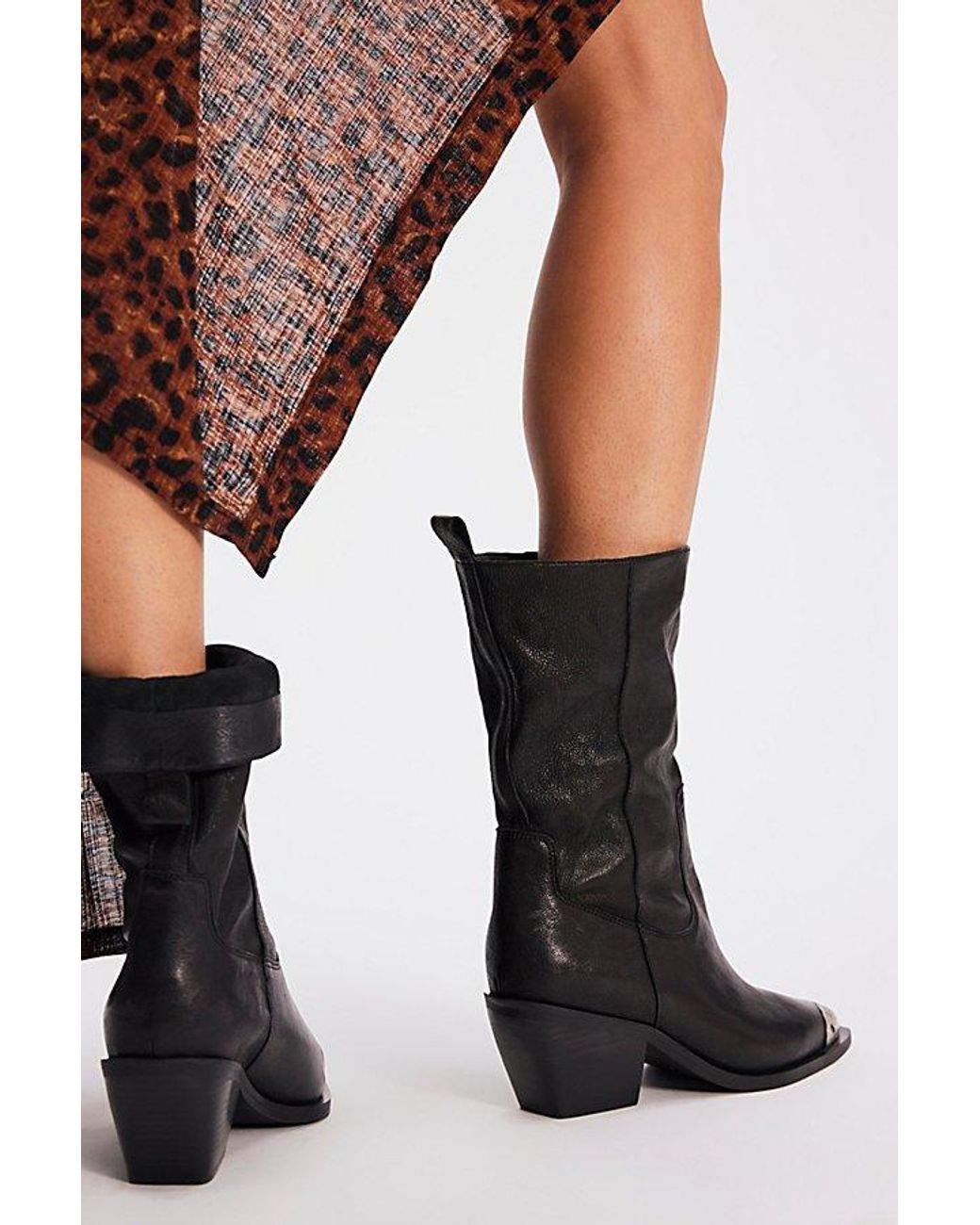 Free People Faster Horses Filigree Boots in Brown | Lyst