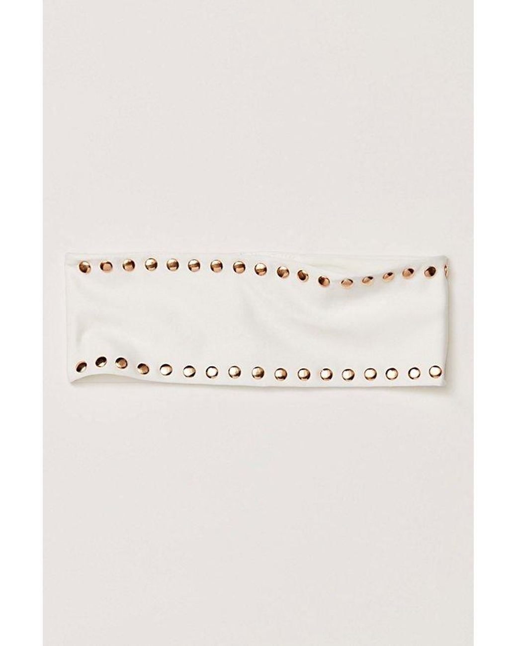 Free People Natural Abbey Studded Soft Headband