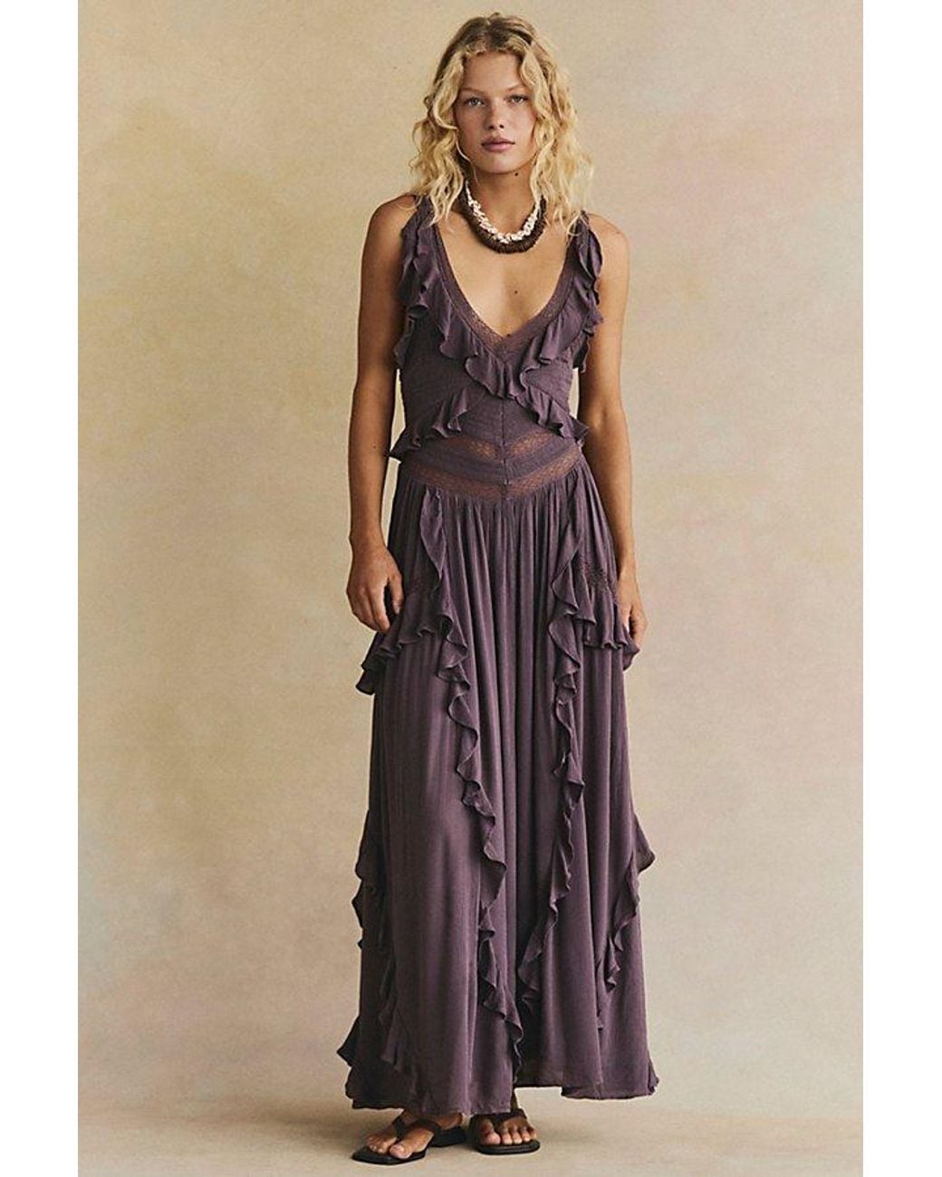 free-est Natural Marsai Maxi Dress By