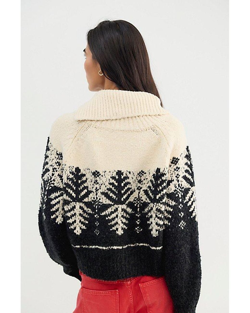 Free People Blue Merry Pullover