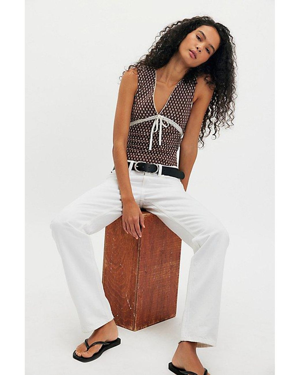 Free People Multicolor Good Graces Top