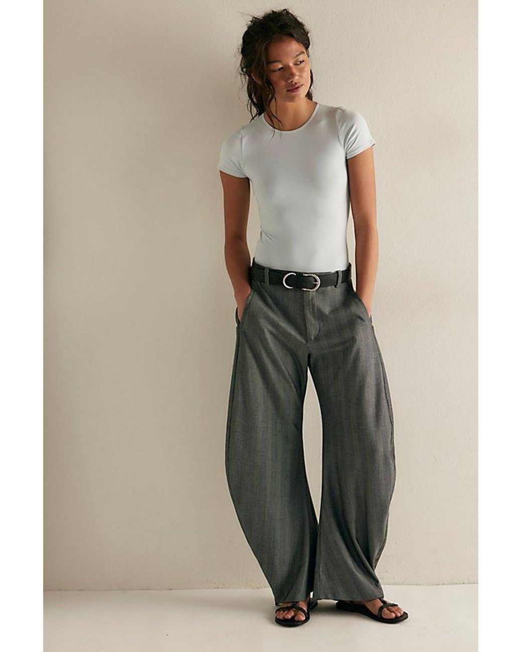 Intimately By Free People Multicolor Clean Lines Tee Bodysuit By