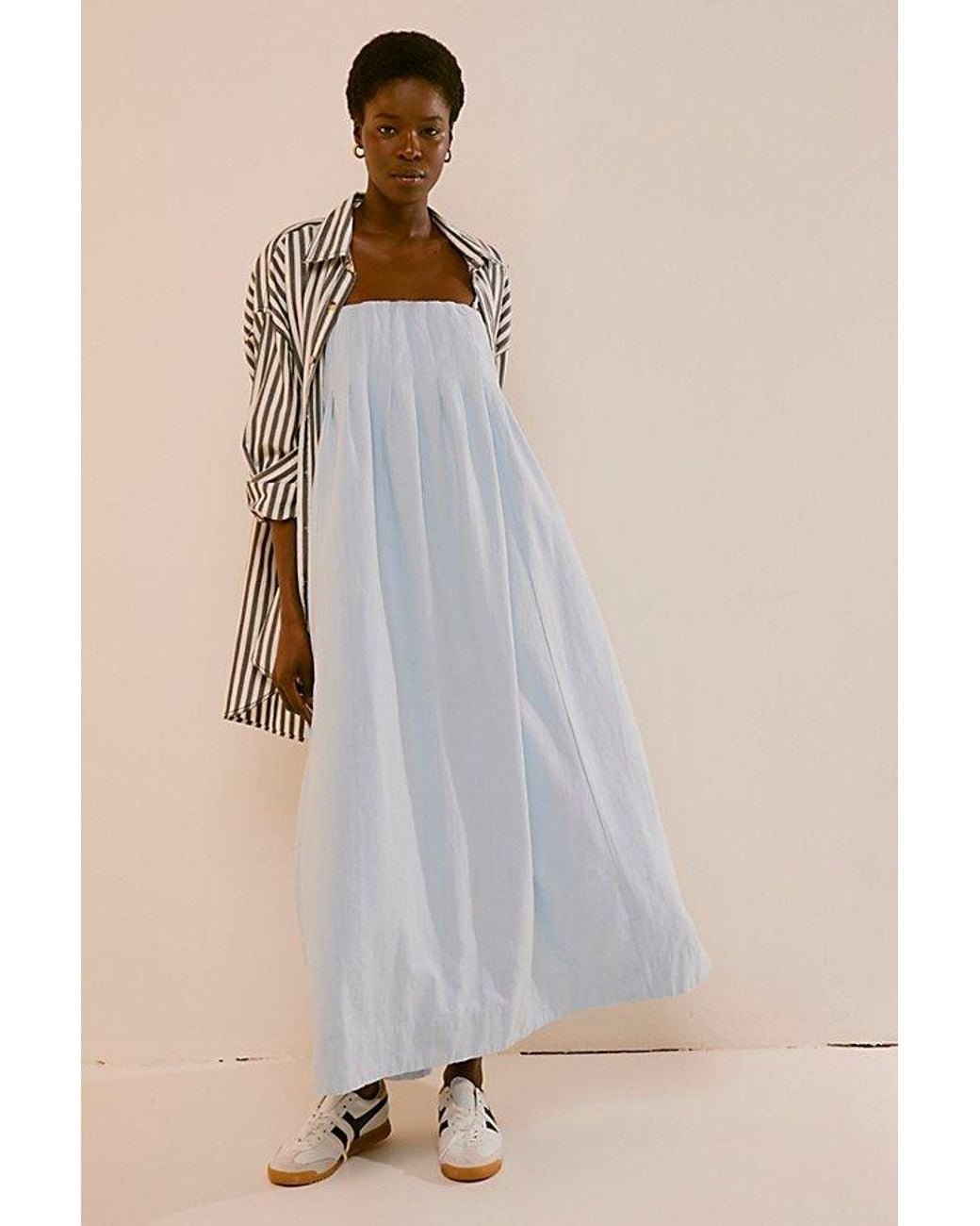free people light blue maxi dress Free People Free-est Starlight Maxi Dress