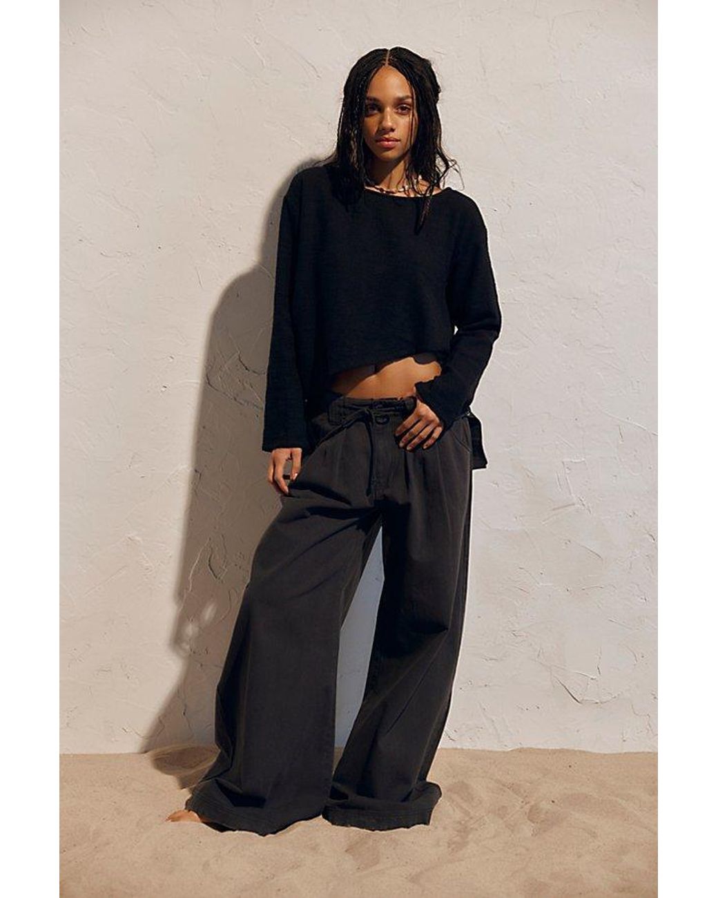 free-est Blue Alina Top By