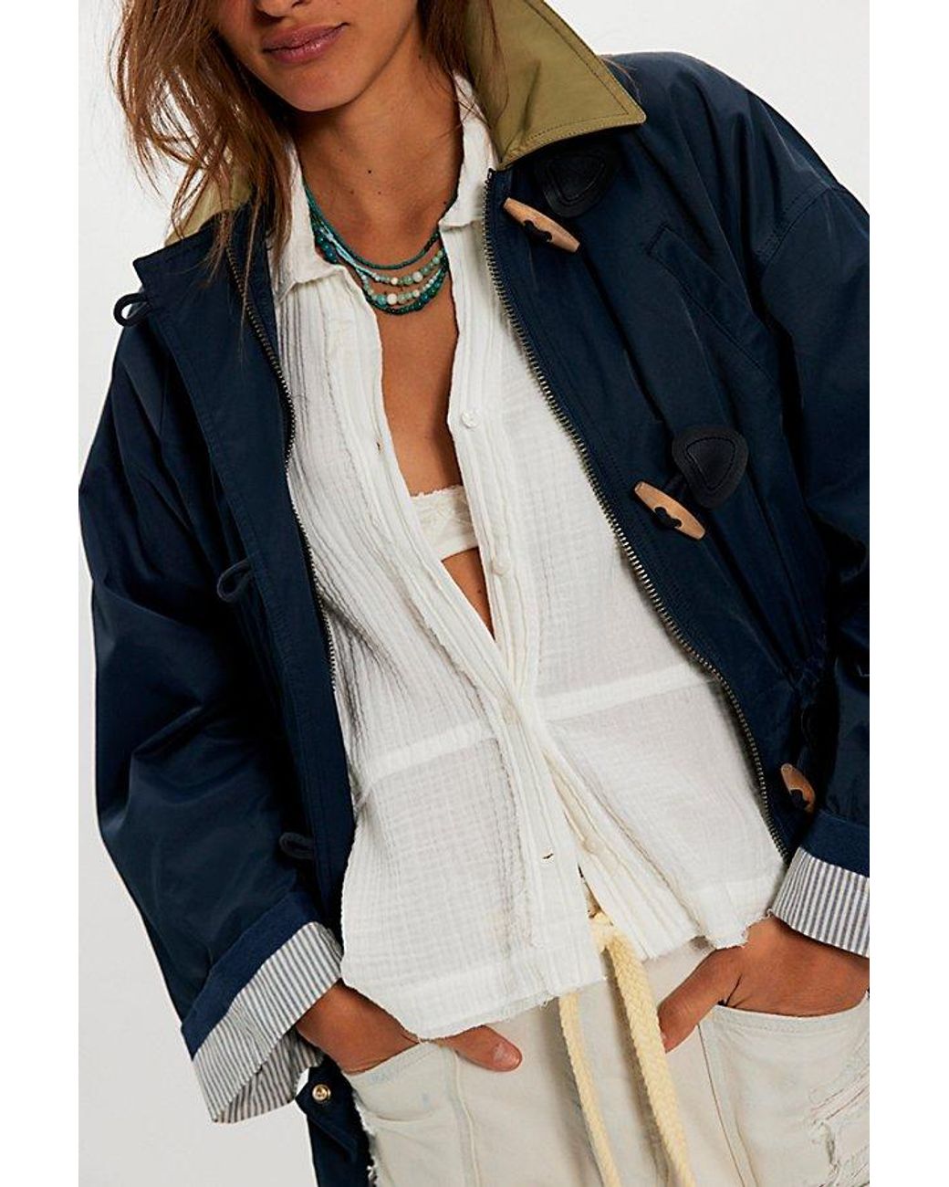 Free People White Happy Days Top