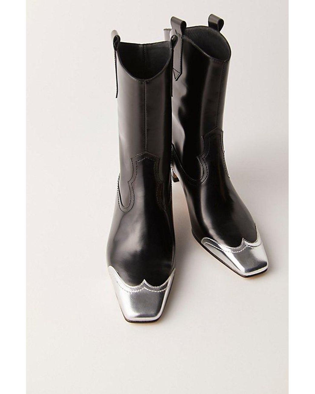 Alohas Hudson Shimmer Boots in Black | Lyst