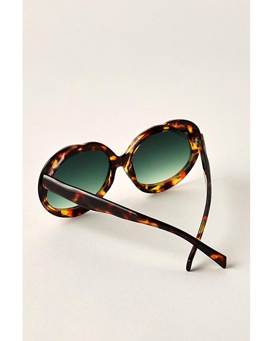 Free People Multicolor Iris Round Sunglasses