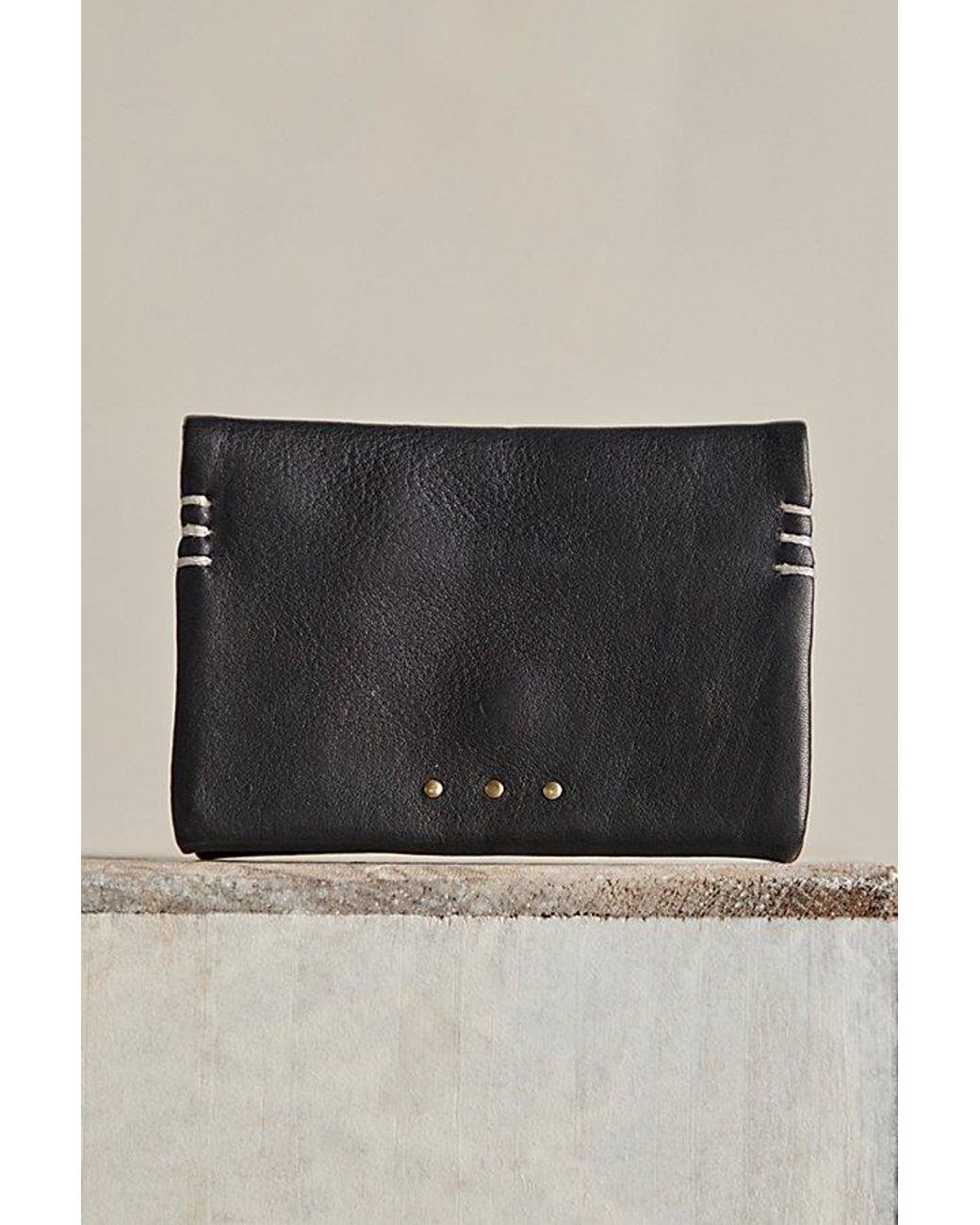 Free People Black Mini Cove Wallet