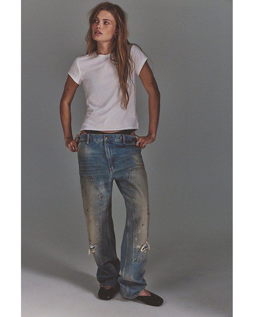 Free People White We The Free Nova Tee