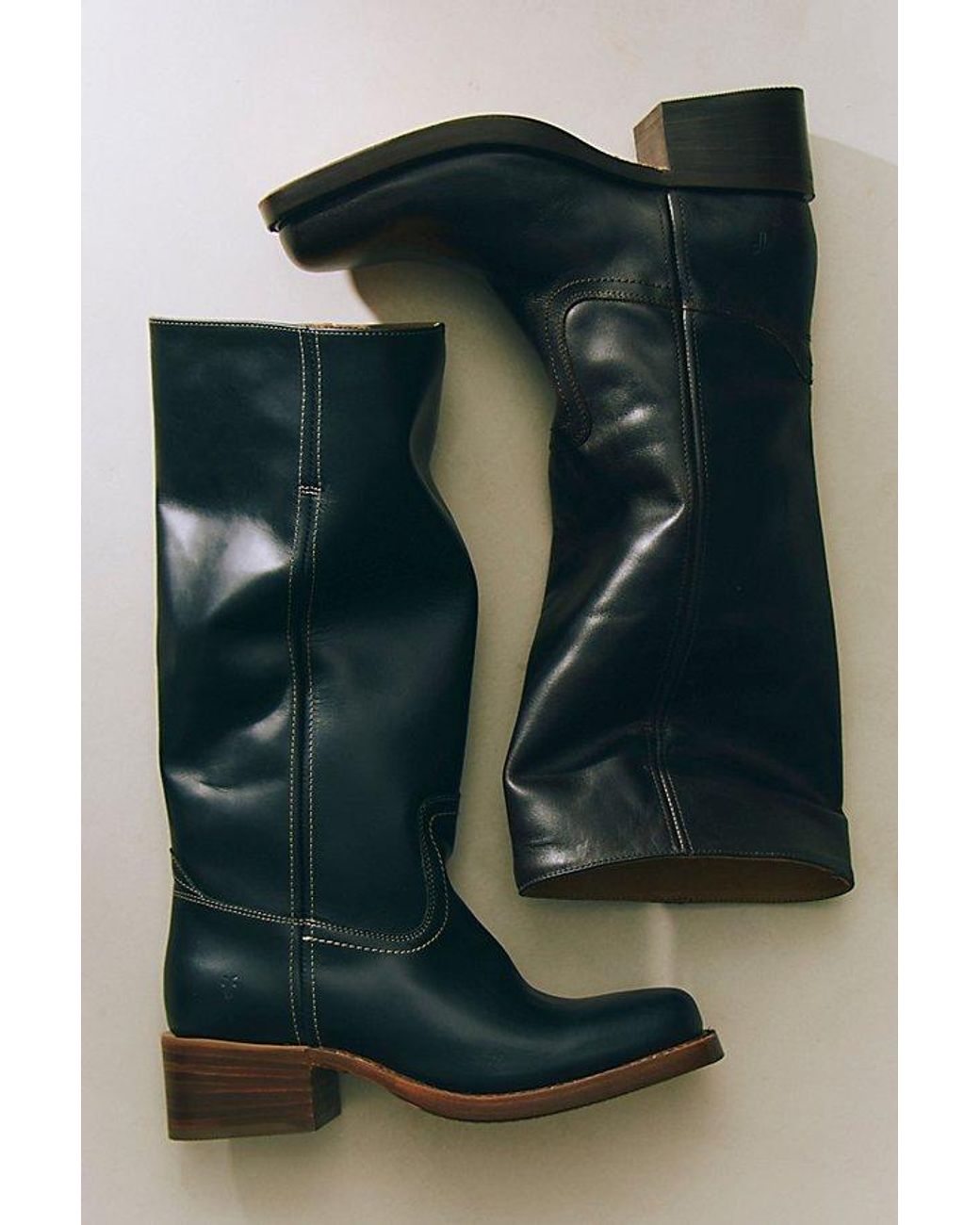 Frye Black Campus 14L Boots