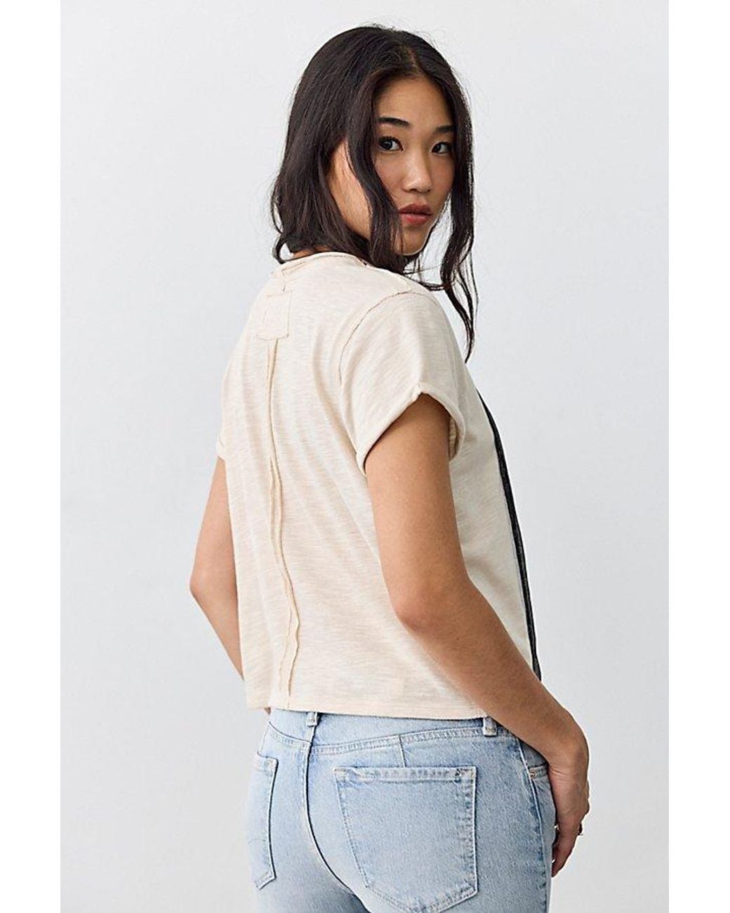 Free People Natural Take 2 Tee