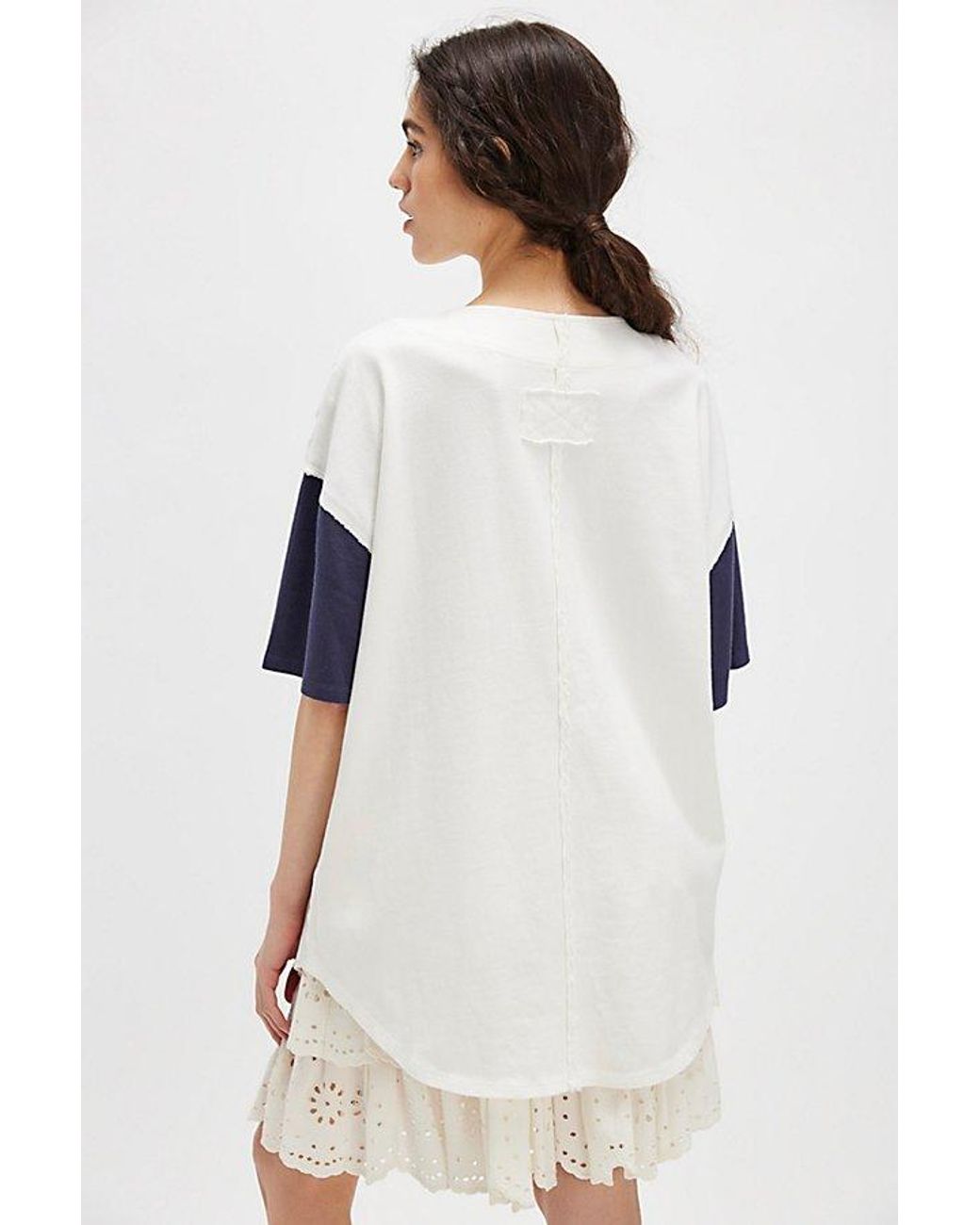 Free People Multicolor Homerun Tee