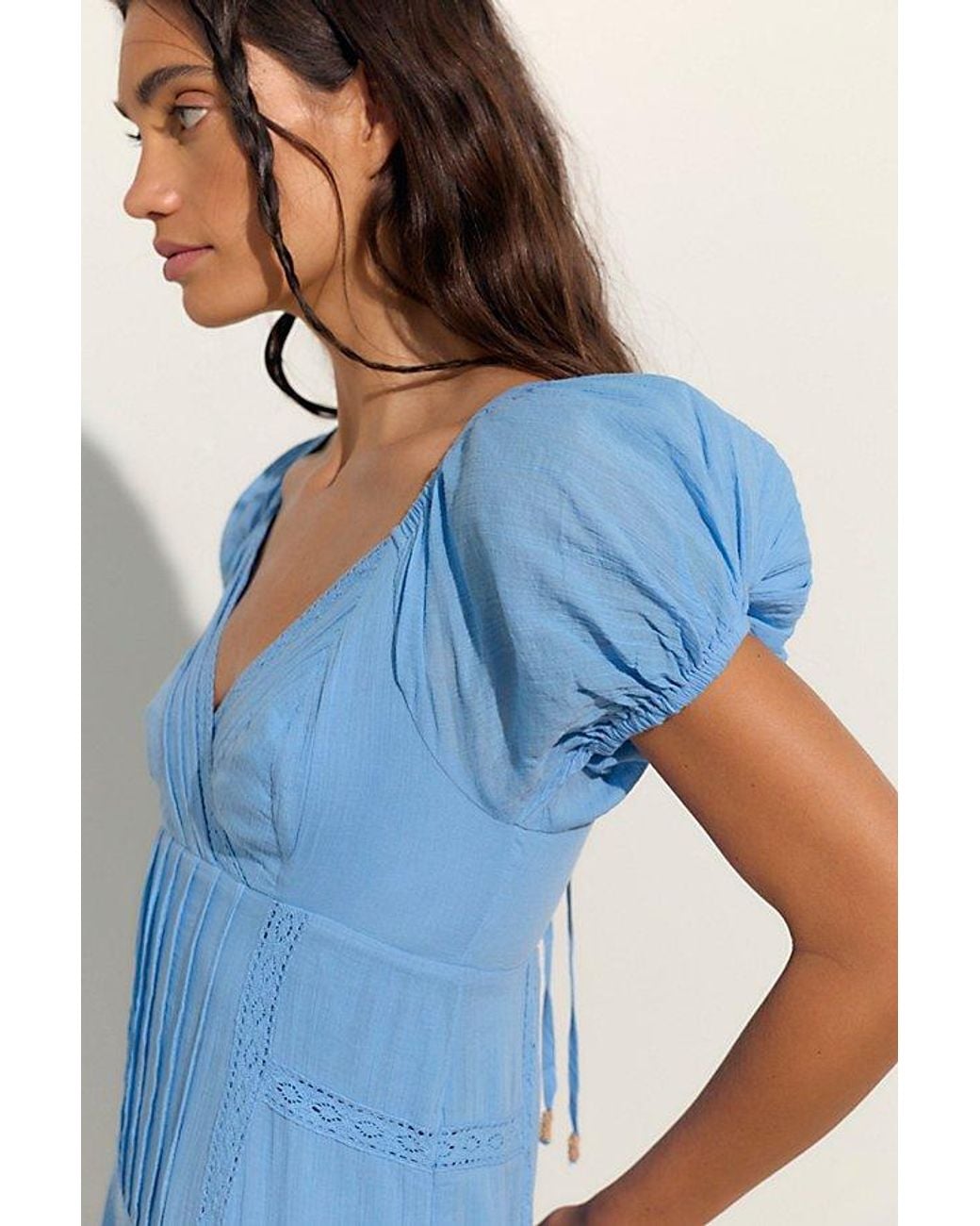 free-est Blue Aura Maxi Dress By