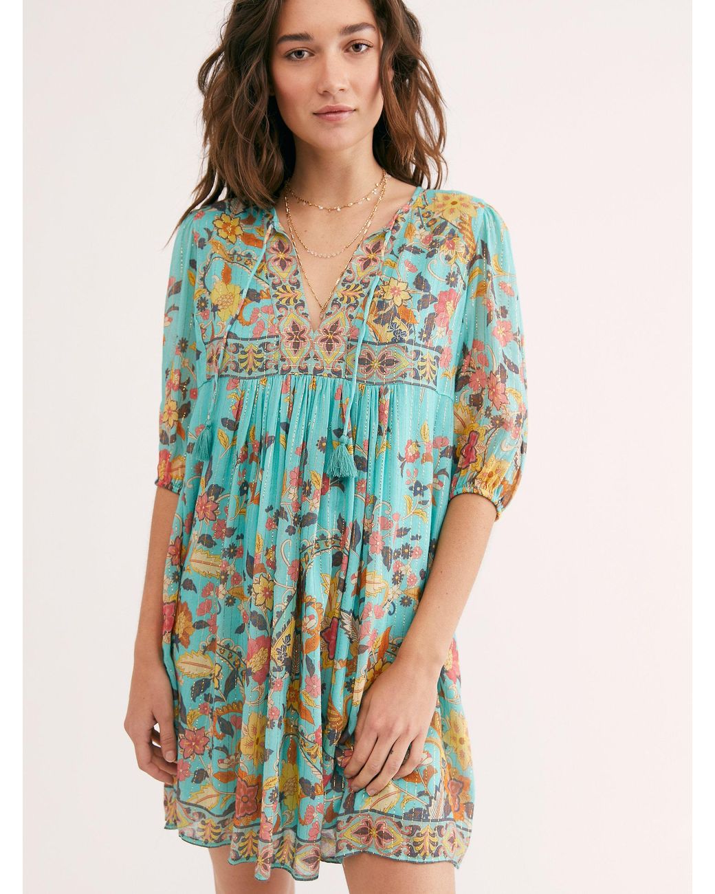 Free People Hendrix Tunic By Spell And The Gypsy Collective in Green ...